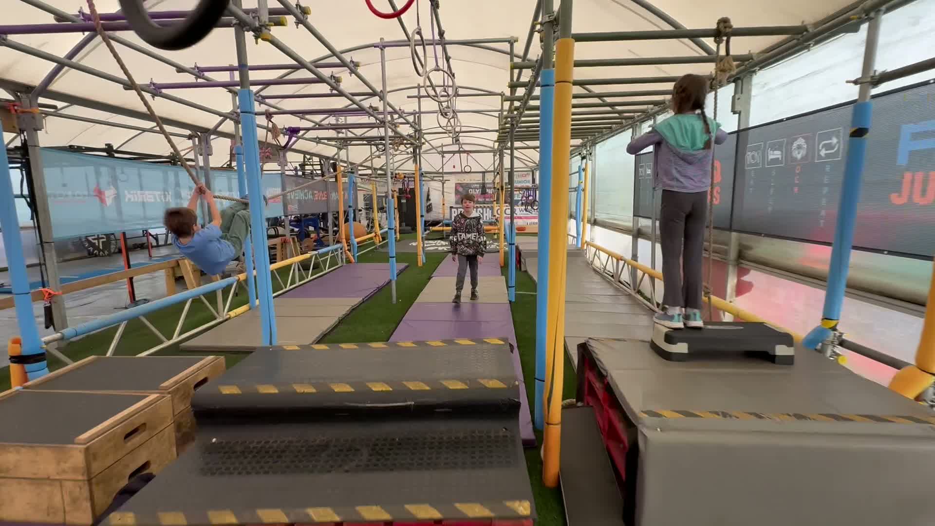 Athletes training at FITIQ